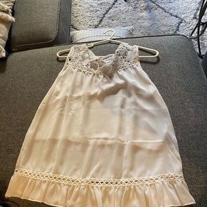 White Casual Dress
